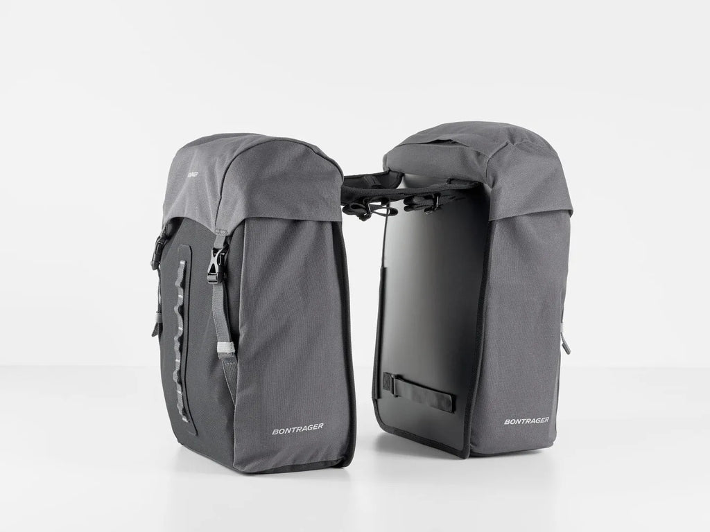 Bontrager Town Double Pannier (Black) – BUMSONTHESADDLE