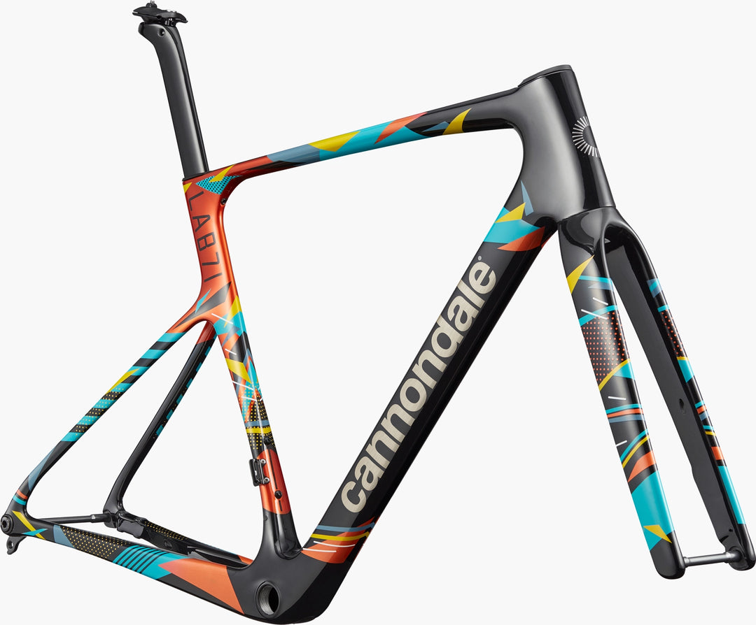 Cannondale Supersix EVO LAB71 Frameset (Black with WOW colors)