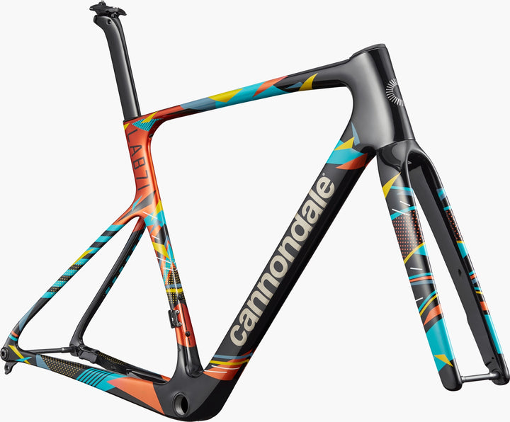 Cannondale Supersix EVO LAB71 Frameset (Black with WOW colors)