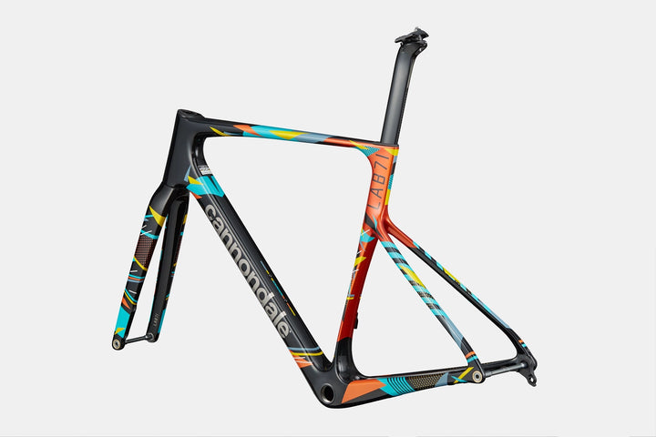 Cannondale Supersix EVO LAB71 Frameset (Black with WOW colors)