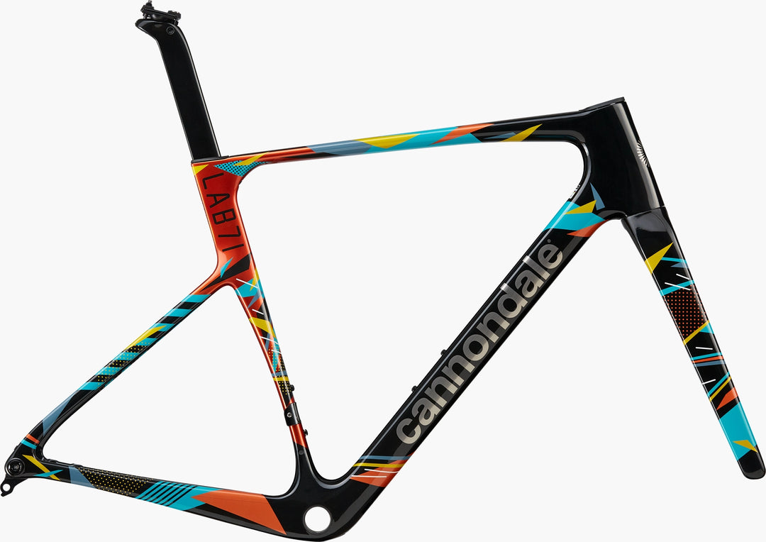 Cannondale Supersix EVO LAB71 Frameset (Black with WOW colors)