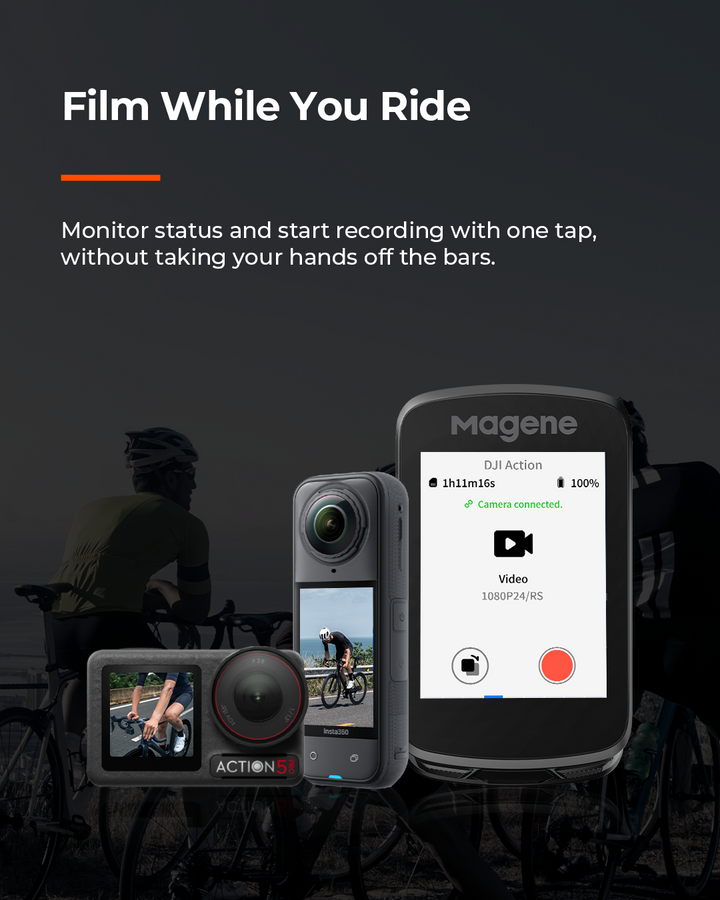 Magene C606 V2 GPS Cyclocomputer (Black)