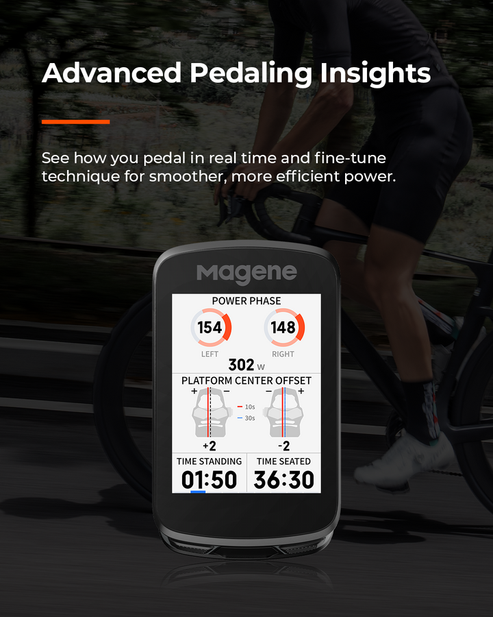 Magene C606 V2 GPS Cyclocomputer (Black)