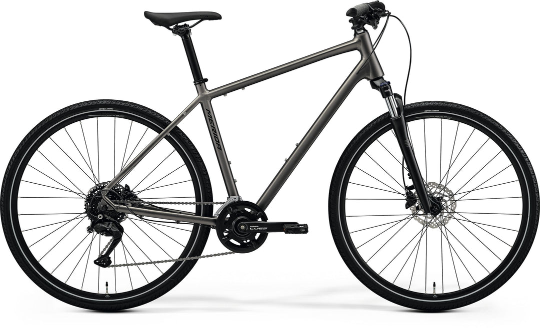 Merida Crossway 100 (Silk Warm Slate Grey/Black)