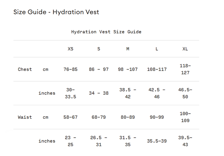 2XU Run Hydration Vest  (Black/Silver Reflective)