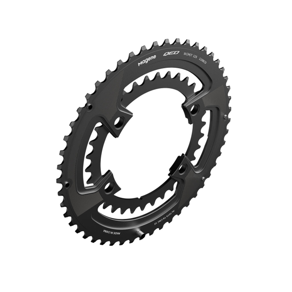 Magene QED Lightweight Split 12 Speed Chainring (Black)