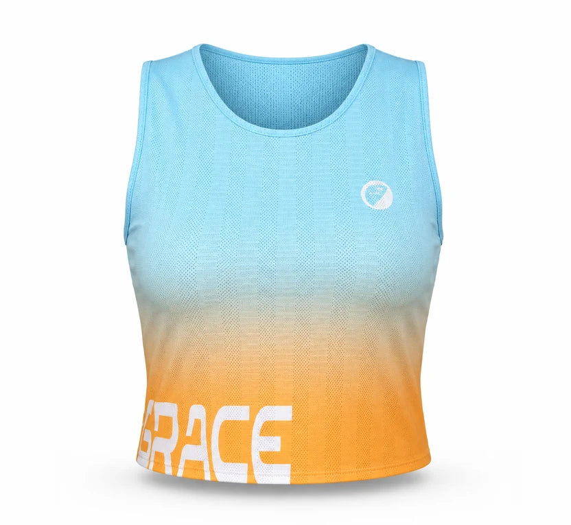 Apace Activewear Women's Triathlon Top (Vivid)