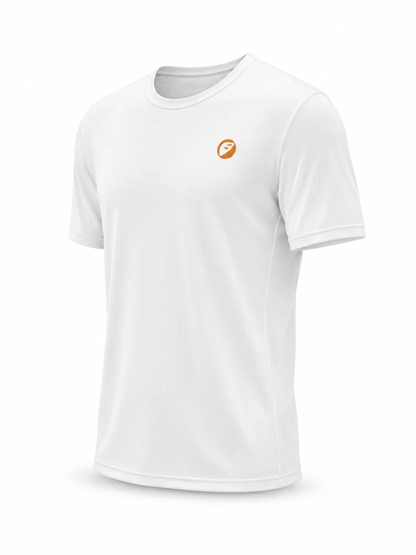 Apace Active Men's Casual T-Shirts (Snow)