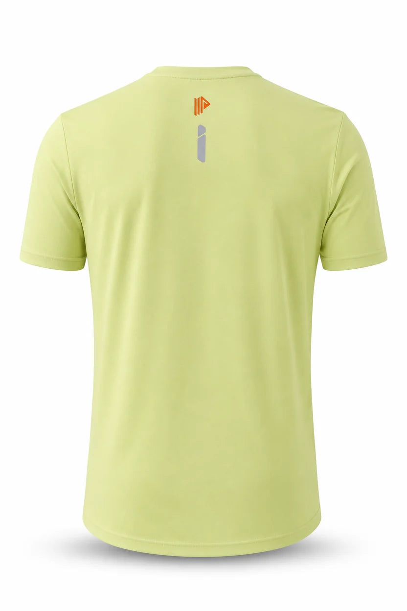 Apace Active Men's Casual T-Shirts (Lime)