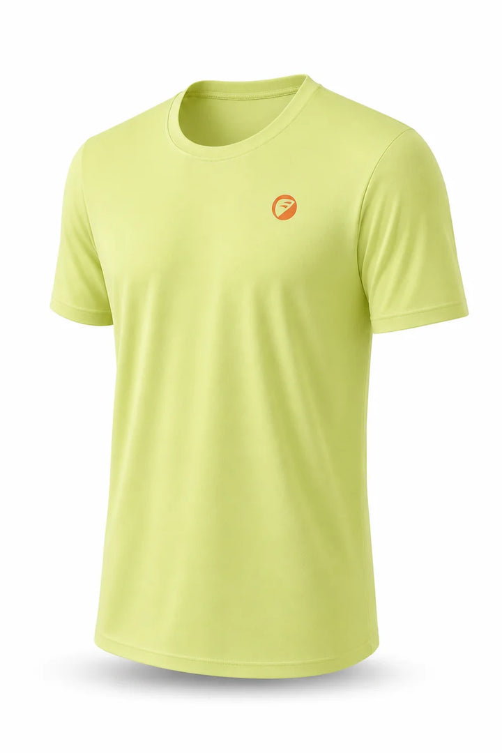 Apace Active Men's Casual T-Shirts (Lime)