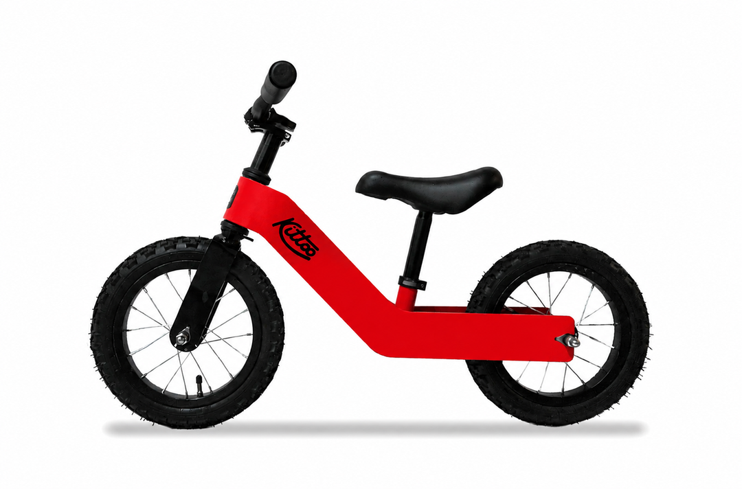 Kittoo No-Pedal Alloy Kids Balance Bicycle (Red)