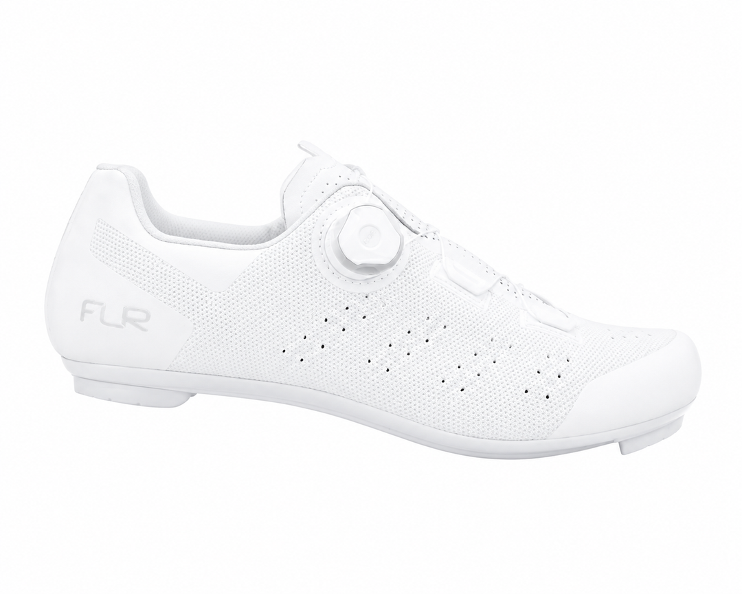 FLR FNT-3 Road Cycling Shoe (Pure White)