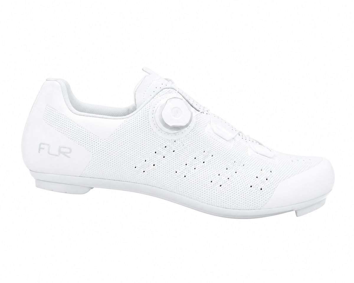FLR FNT-3 Road Cycling Shoe (Pure White)