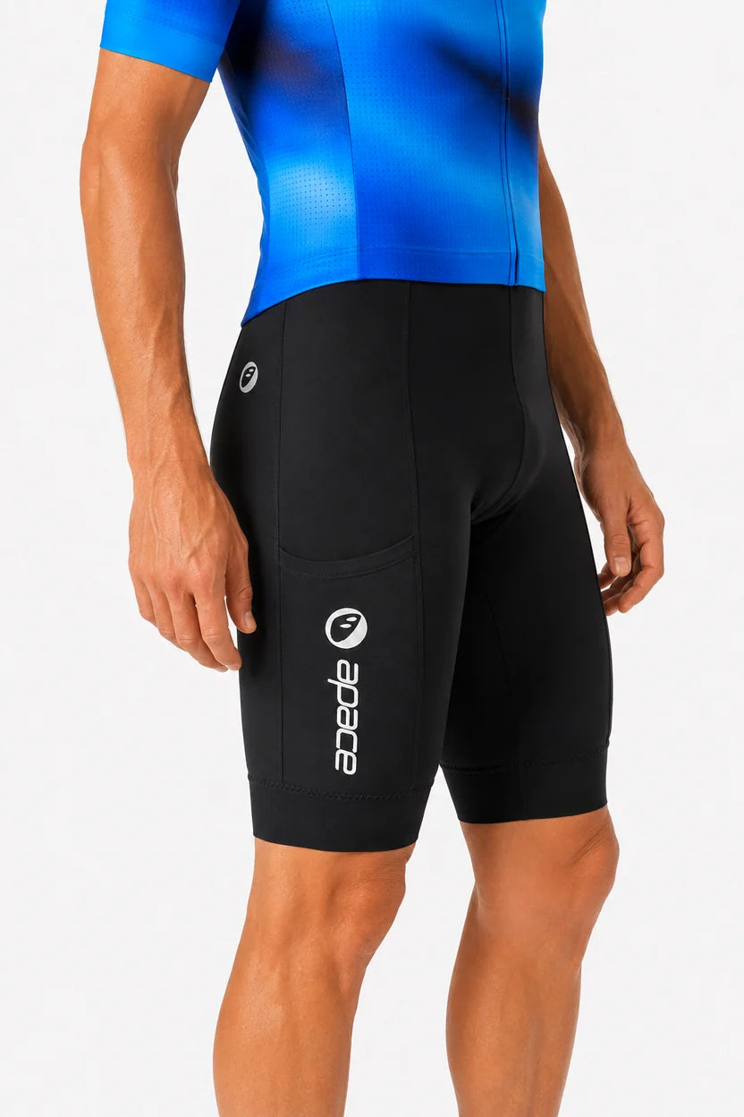 Apace Pronto Men's Triathlon Shorts (Black)