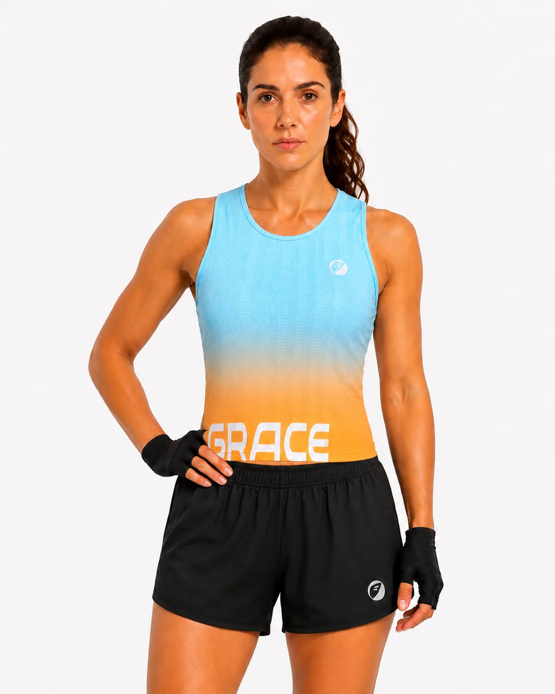 Apace Activewear Women's Triathlon Top (Vivid)
