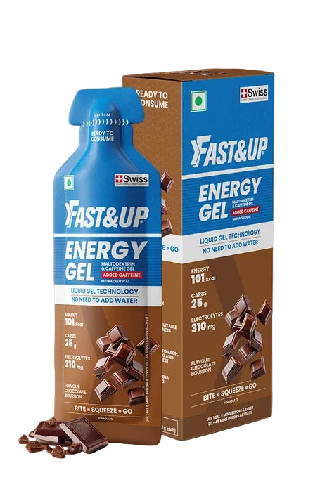 Fast&Up Caffeinated  Energy Gel (Chocolate Bourbon)