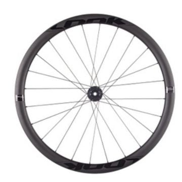 Look Essentia 40 Carbon Tubless Ready Disc Brake Wheel - Sram XDR (Carbon Black)