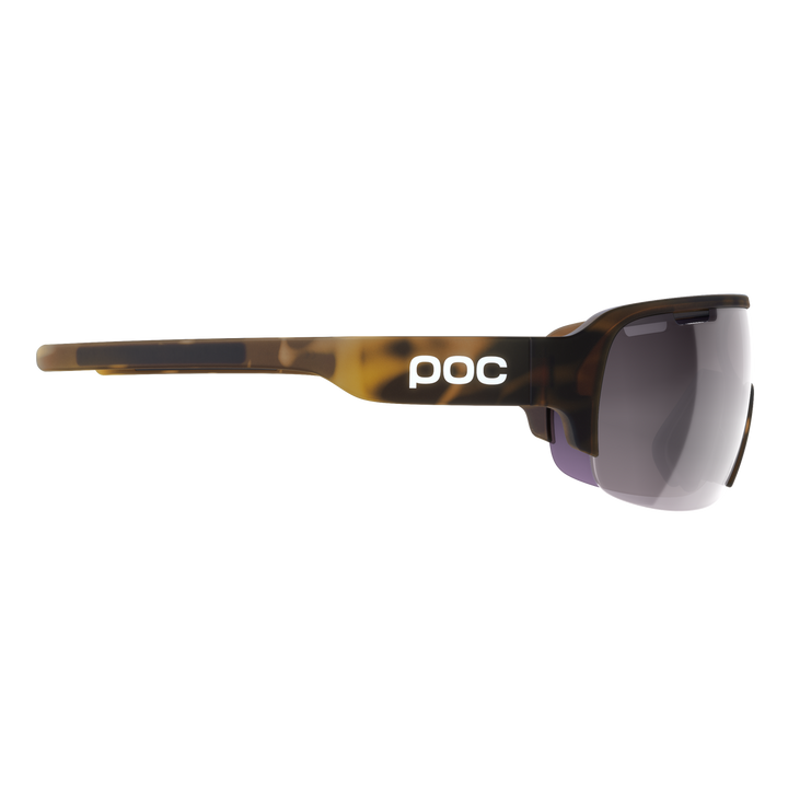 POC Do Half Blade Sport Sunglasses (Tortoise Brown)