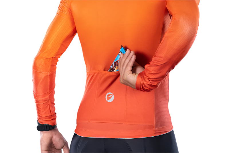 Apace Men's Cycling Jersey (Lava)