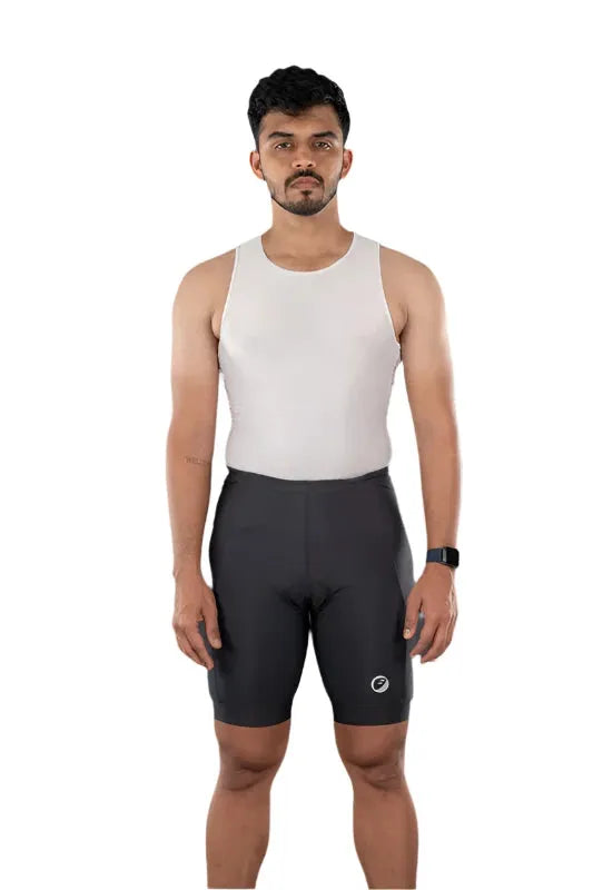 Apace Verge Primo Men's Cycling Trishorts (Black)