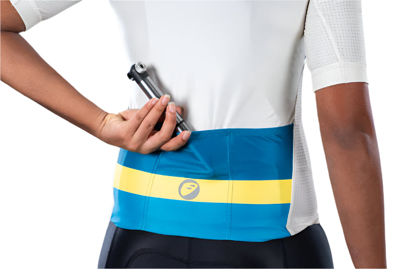 Apace Unisex Cycling Jersey (Ivory)
