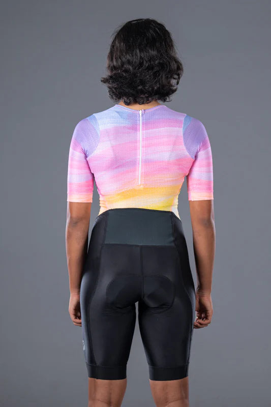 Apace Bolt BackZipped Women's Cycling Suit (Pastel)
