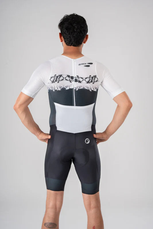 Apace Aerostorm BackZipped Men's Cycling Suits (Bolt)