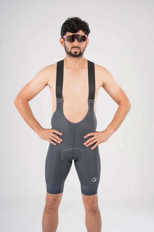 Apace Tourer Endurance Men's Cycling Bib Shorts (Slate)