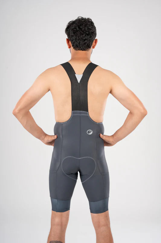 Apace Tourer Endurance Men's Cycling Bib Shorts (Slate)
