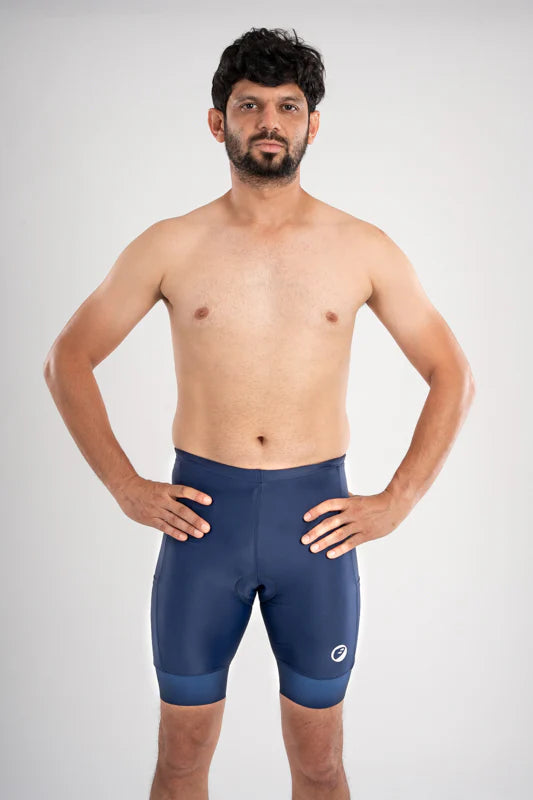 Apace Verge Men's Triathon Shorts (Blue)