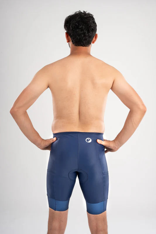 Apace Verge Men's Triathon Shorts (Blue)