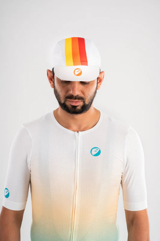 Apace Hustle Unisex Cycling Cap (Silver)