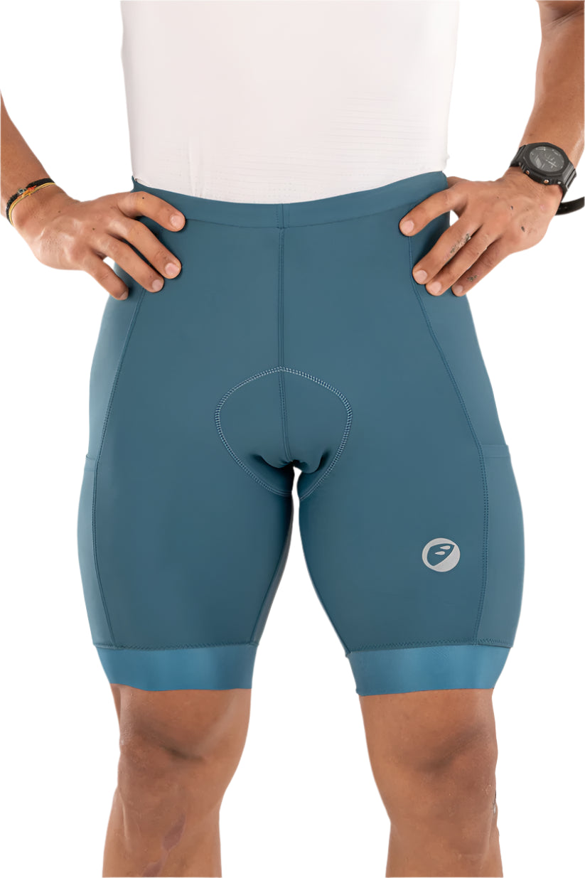 Apace Evolve Endurance Men's Cycling Shorts (Teal Prima)