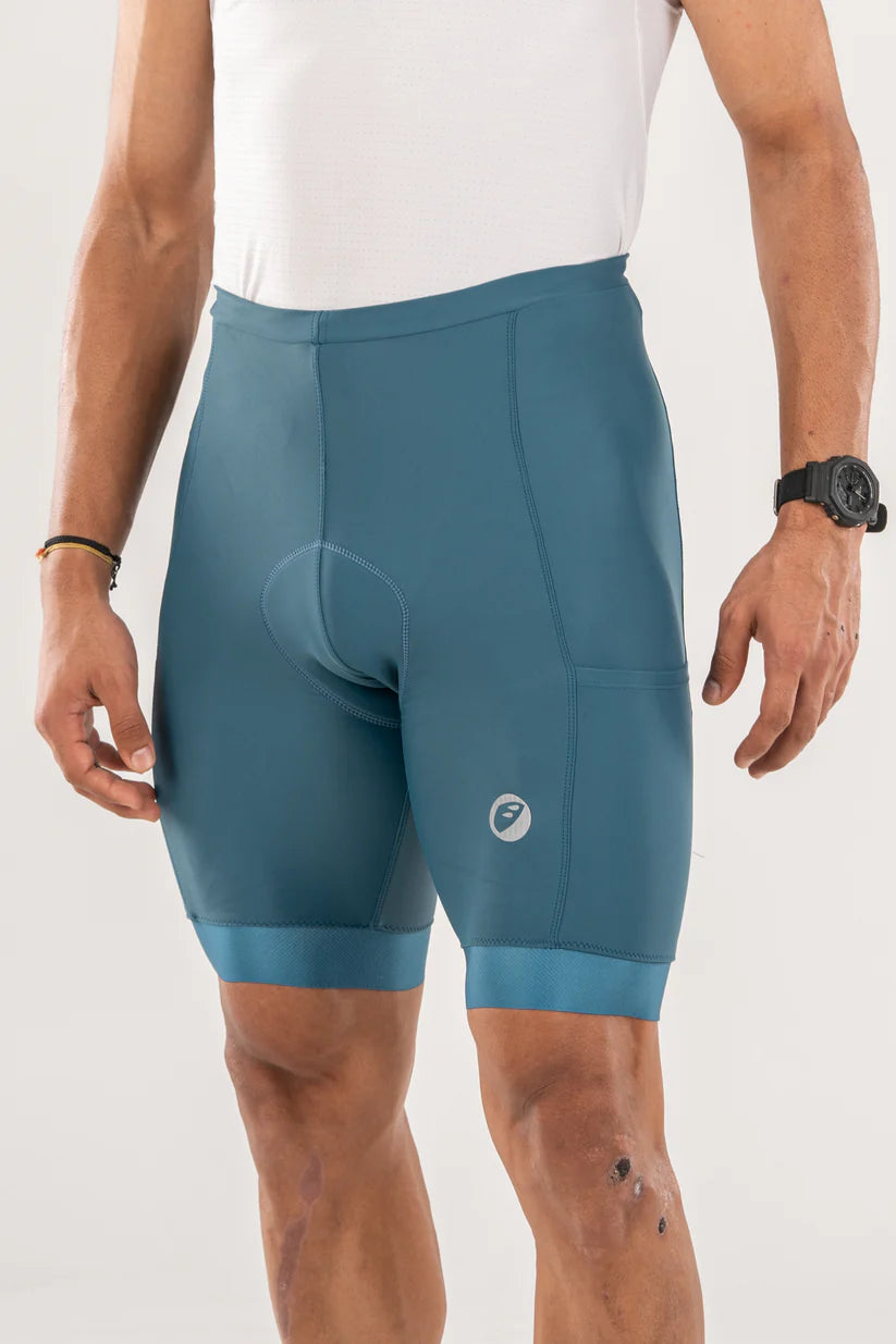 Apace Evolve Endurance Men's Cycling Shorts (Teal Prima)