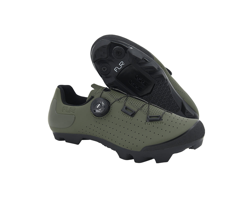 FLR FX-3 MTB Cycling Shoe (Military Green)