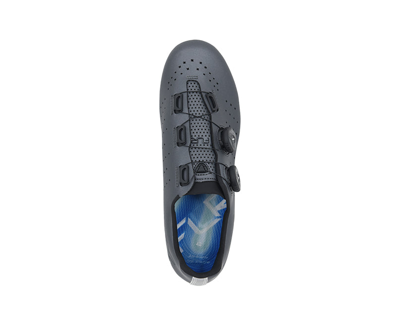 FLR F-9 Road Cycling Shoe (Metallic Grey)