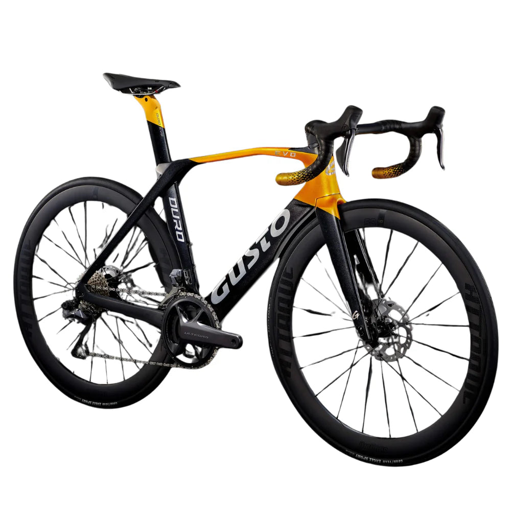 Gusto Duro Evo DB Shimano 105 Di2 Attaque Carbon 50 (Black Gold)