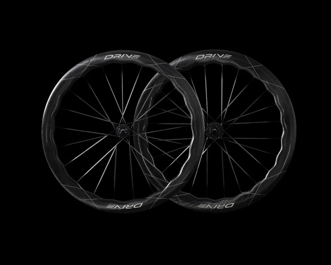 Elite Drive Helix 57D CS Carbon Tubeless Ready Disc Brake Wheel - Shimano/SRAM XDR (Black)