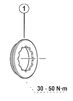 Shimano CS-HG50-8 Cassette Lockring for 11T Top Gear