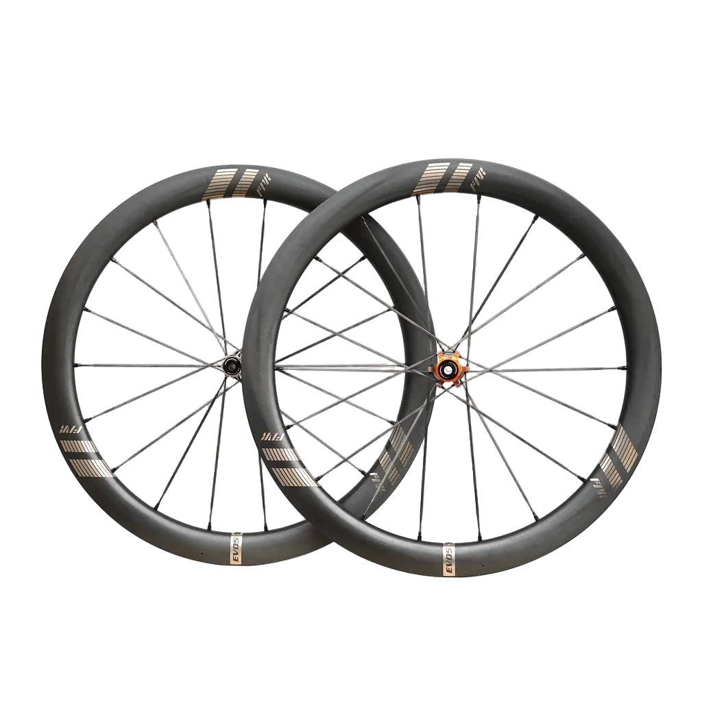 Farsports EVO S5 Carbon Tubeless Ready Disc Brake Wheel - Shimano Hyperglide (Black)