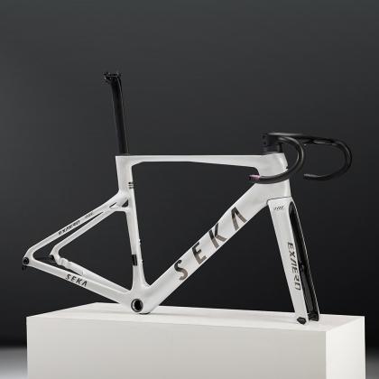 SEKA ExAero RDC Aero Road Frameset (Marble White)