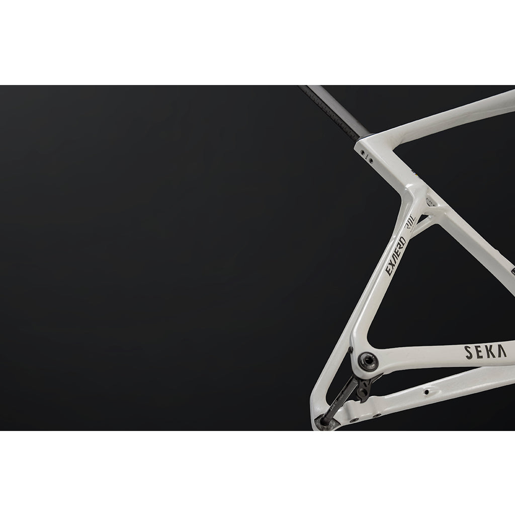 SEKA ExAero RDC Aero Road Frameset (Marble White)