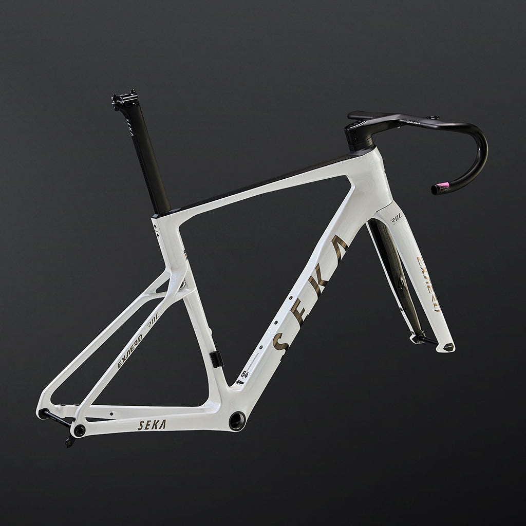SEKA ExAero RDC Aero Road Frameset (Marble White)