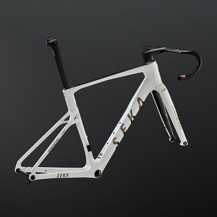 SEKA ExAero RDC Aero Road Frameset (Marble White)