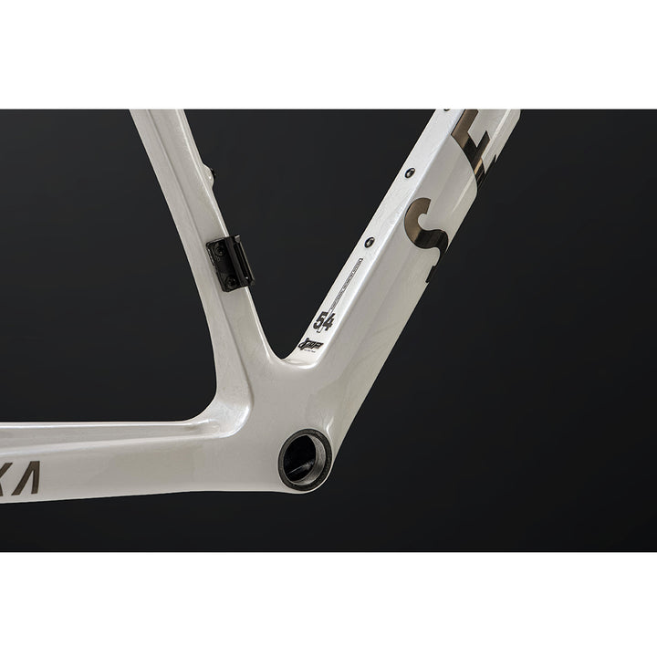 SEKA ExAero RDC Aero Road Frameset (Marble White)