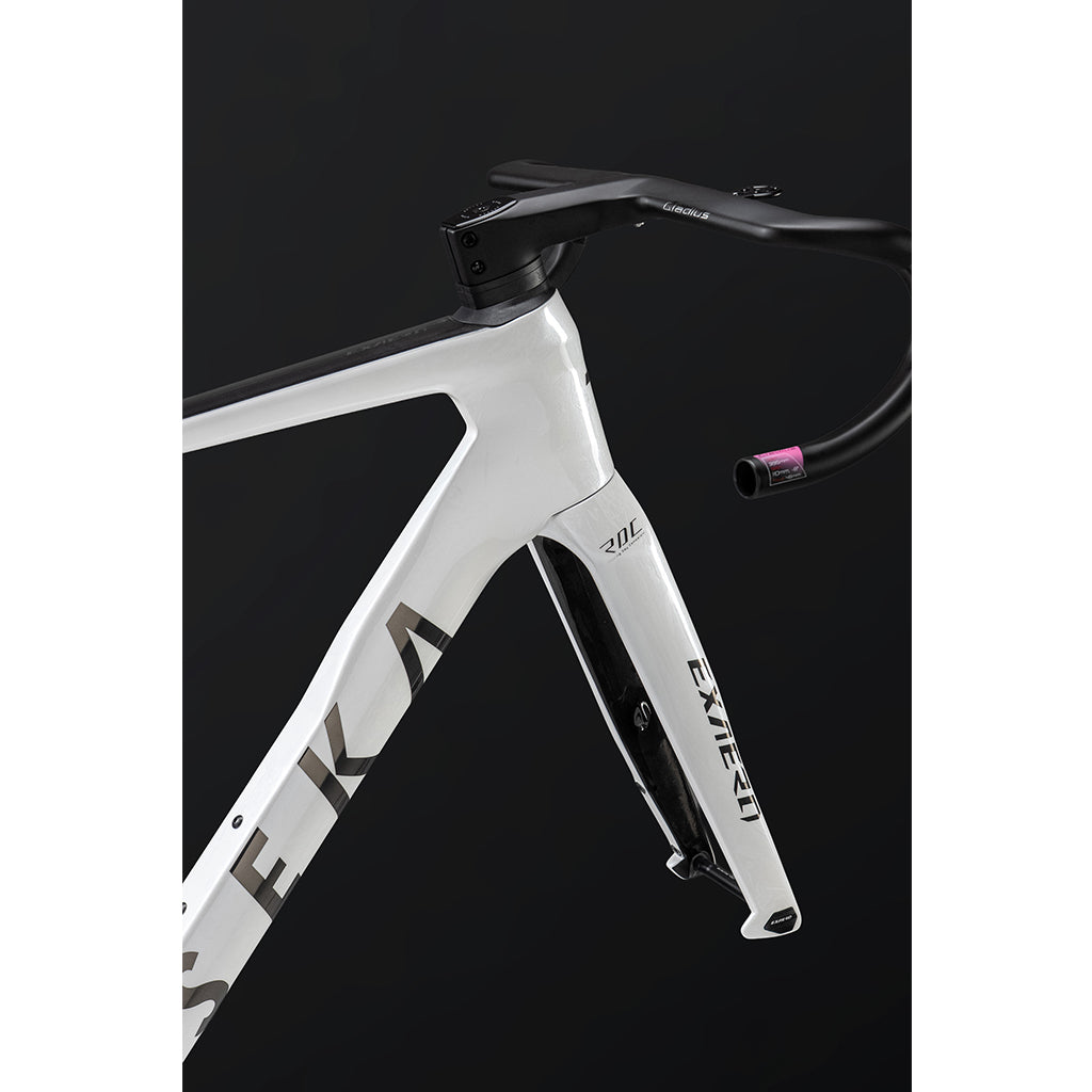 SEKA ExAero RDC Aero Road Frameset (Marble White)