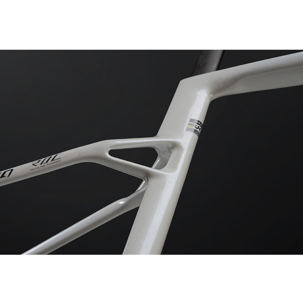 SEKA ExAero RDC Aero Road Frameset (Marble White)