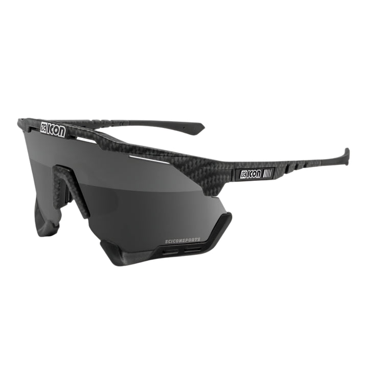 Scicon Aeroshade XL Sport Sunglasses (Carbon Matt/Multimirror Silver)