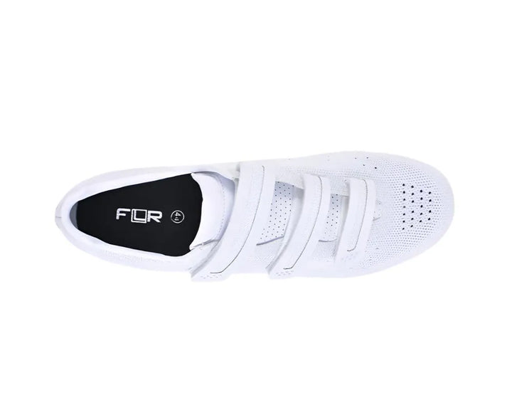 FLR F-35 Knit Road Cycling Shoe (White)