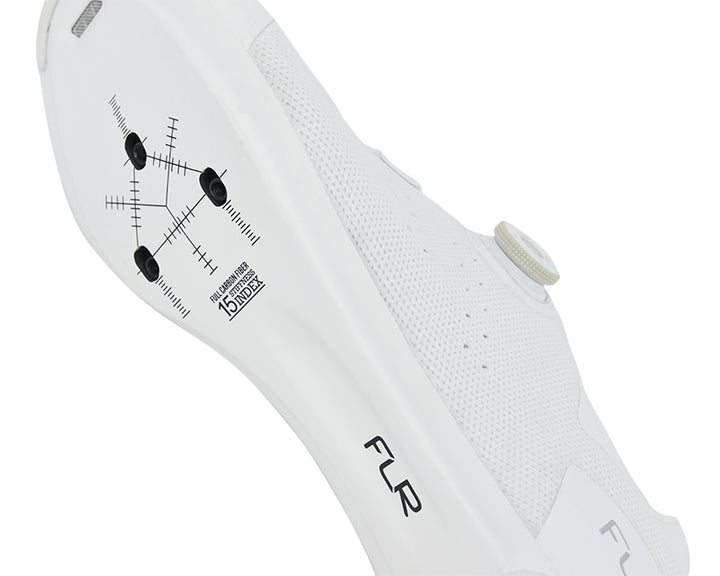 FLR FNT-5 Road Cycling Shoe (Pure White)